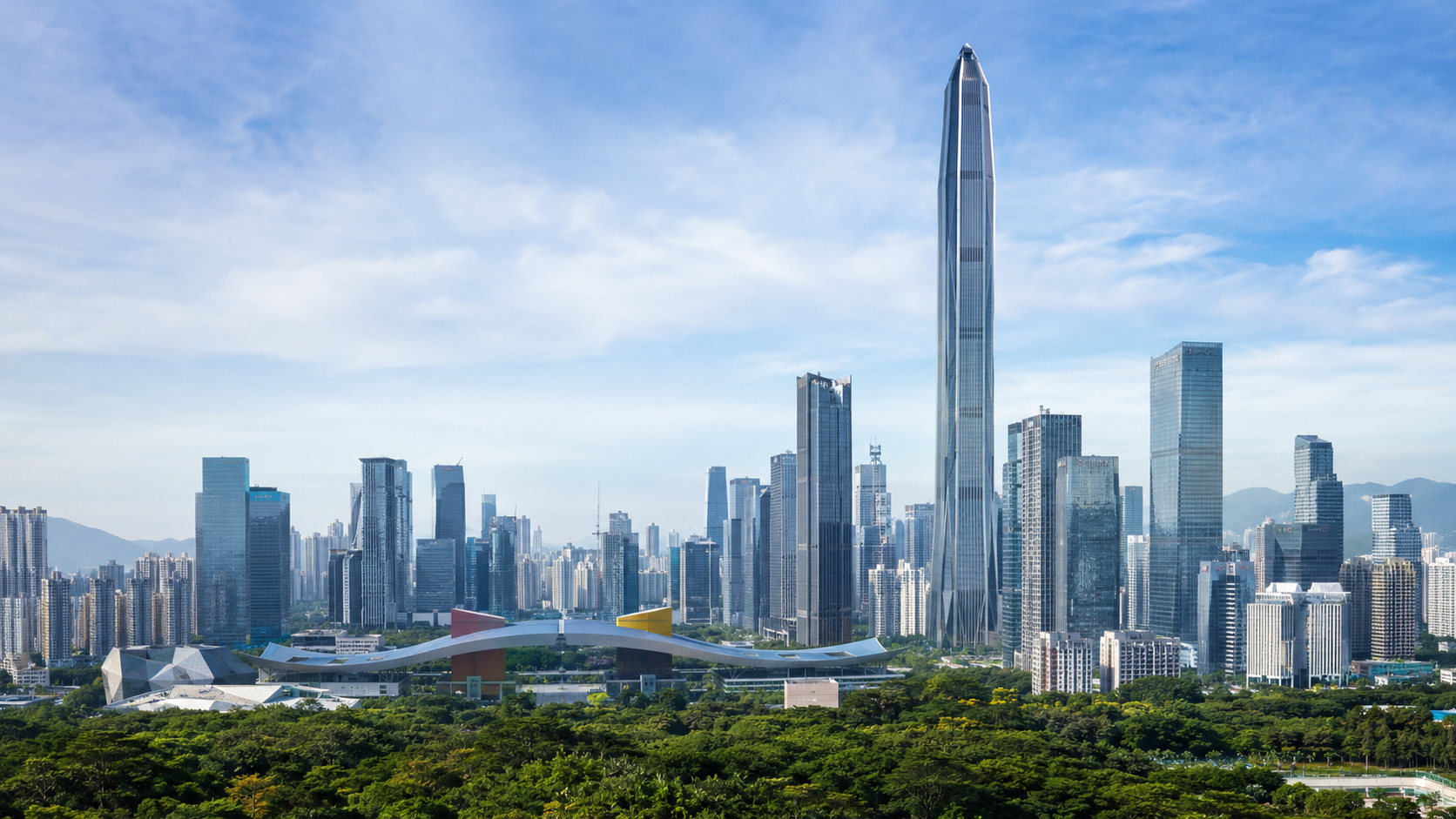 深圳地标城市景观